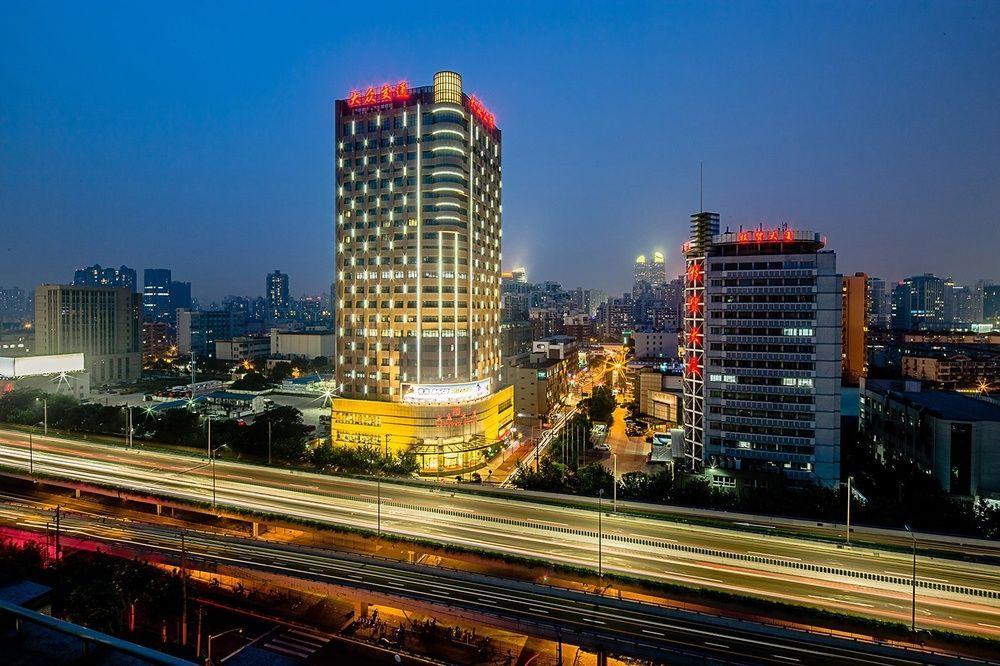 Da Zhong Hotel Indoor Stadium Xuhui Shanghái Exterior foto