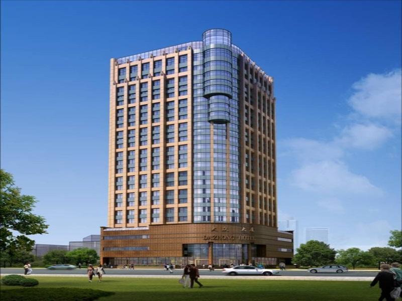 Da Zhong Hotel Indoor Stadium Xuhui Shanghái Exterior foto